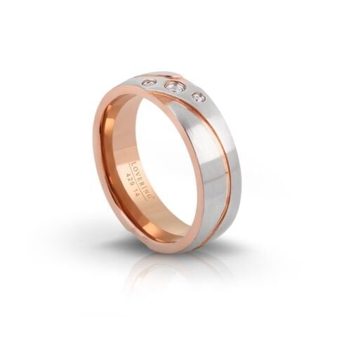 LVR429B Bayan Çelik Alyans