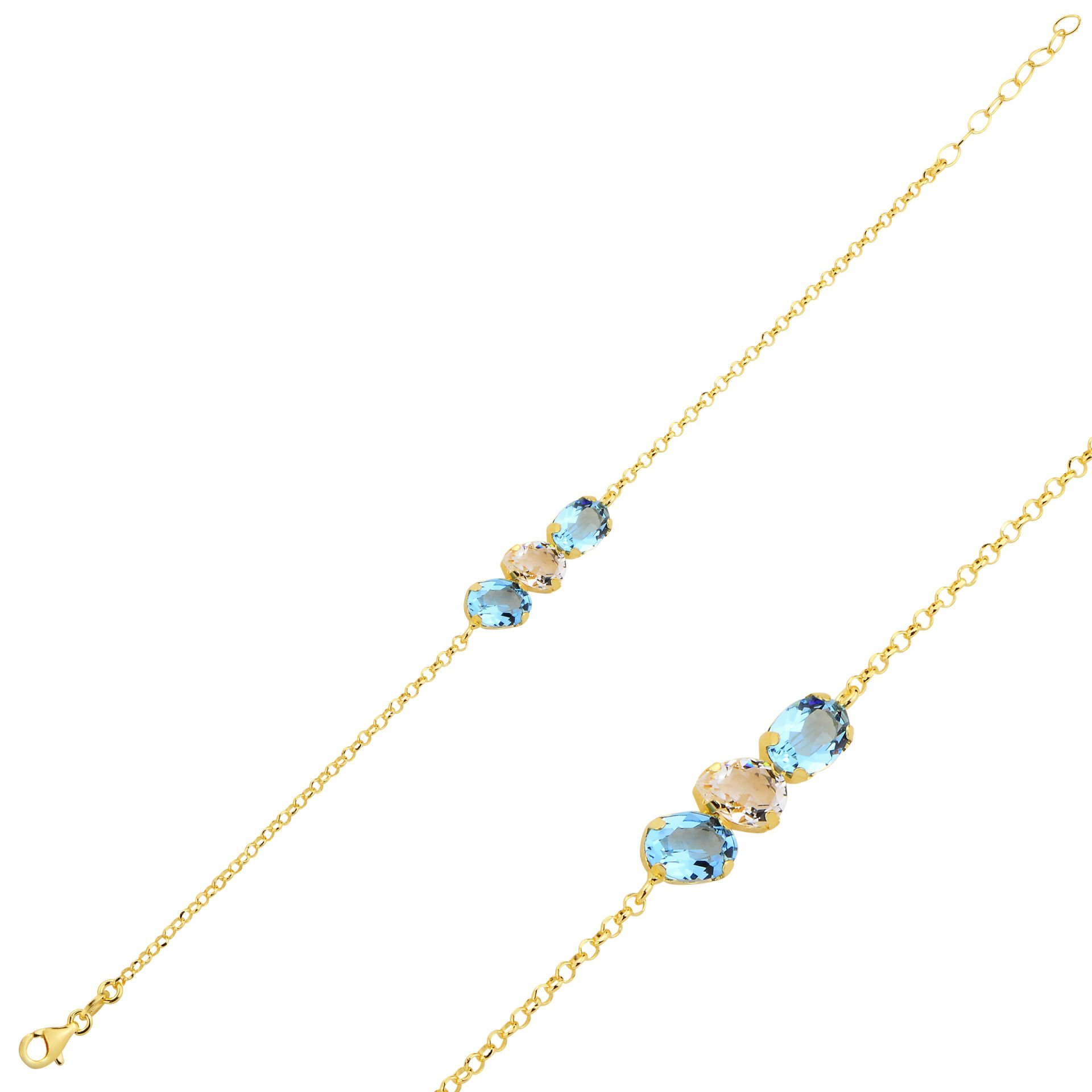 Rounded Elegance Trio Bileklik