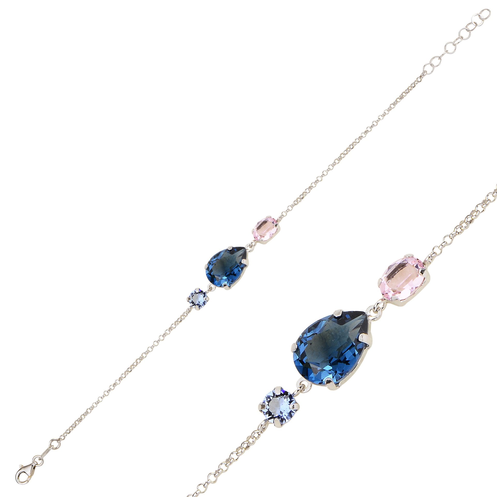 Pera Swarovski Minimal Bileklik