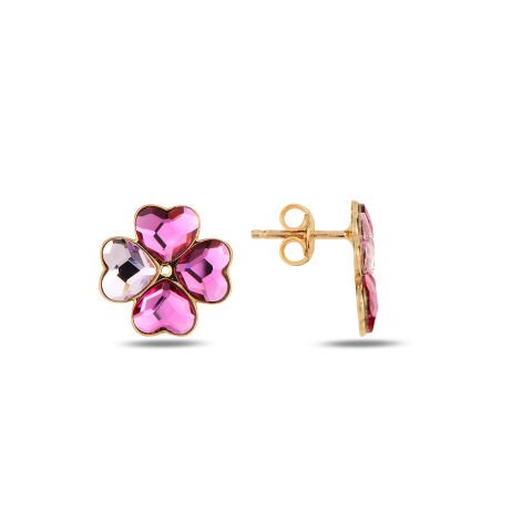 Fortuna Swarovski İğne Küpe