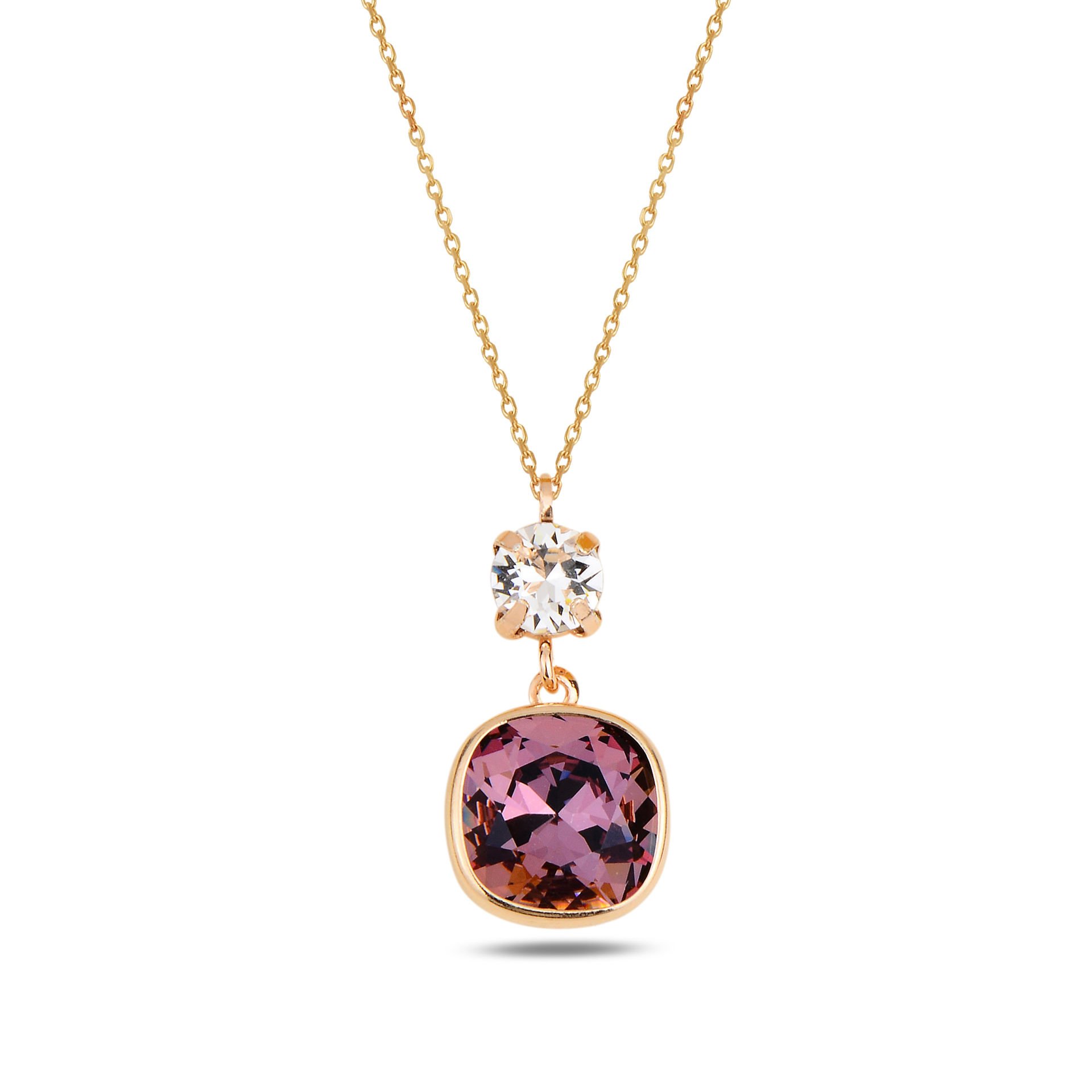 İris Swarovski Kolye