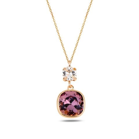 İris Swarovski Kolye
