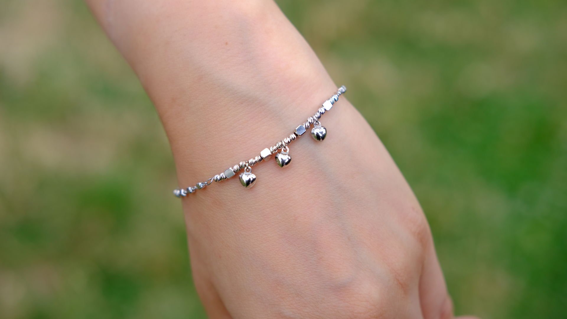 Kalp Charm Dorika Bileklik