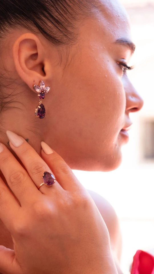 Flora Swarovski Set